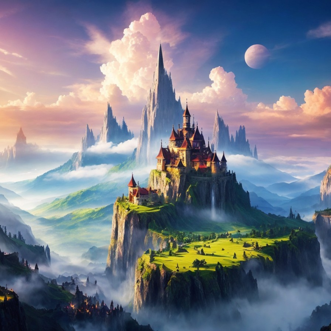 How to Create Fantasy Landscape Art Scenes for Digital Illustration