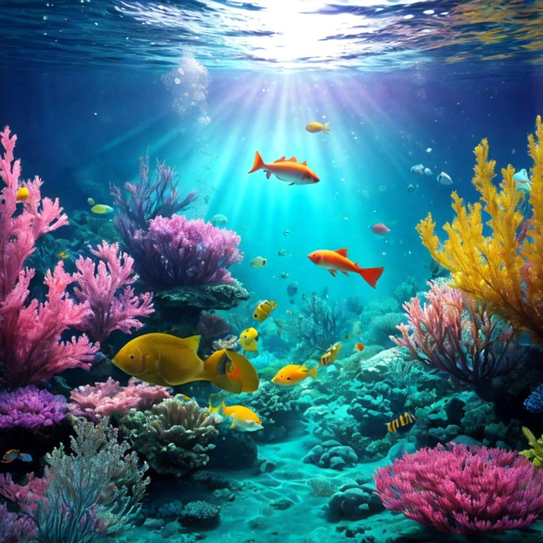 How to Create Underwater Scenes for Art Digital