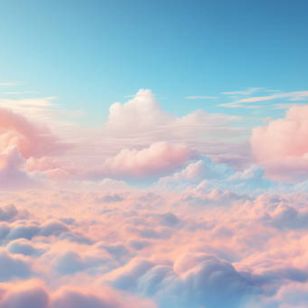 Image illustrates how to draw clouds for digital art.